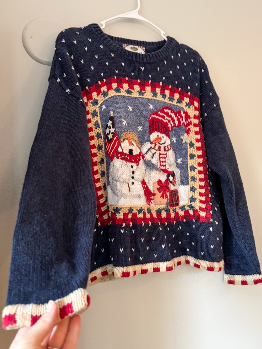 Vintage 2000s Christmas Sweater Tiara International